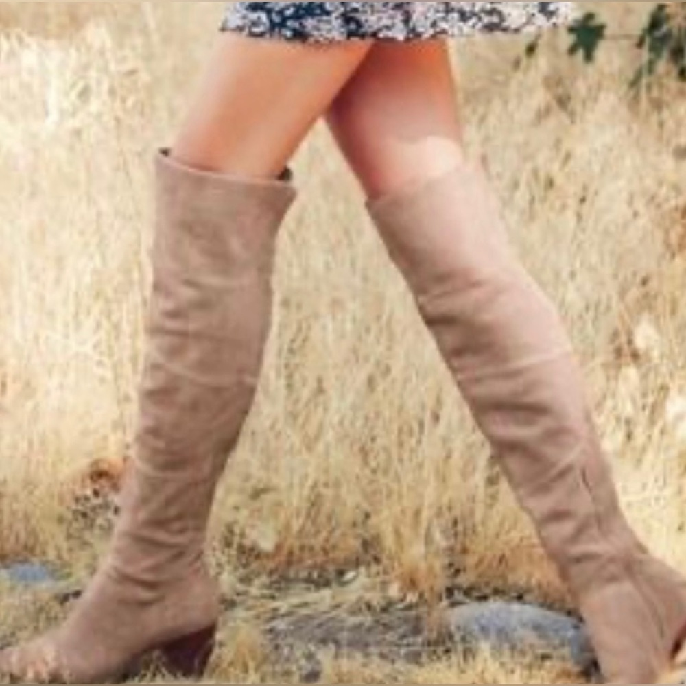 Never Worn. BP Luke-Fab Over The Knee Boots
